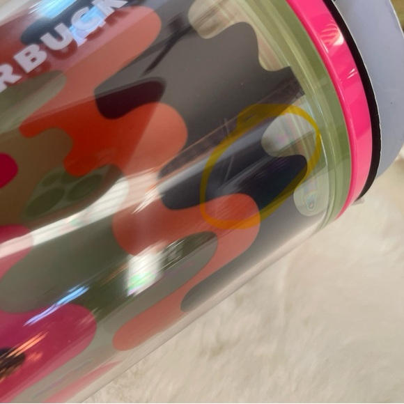 New with tags STARBUCKS GLOW IN THE DARK 16oz CUP with DIY Sticker Pack (12) - Picture 7 of 7